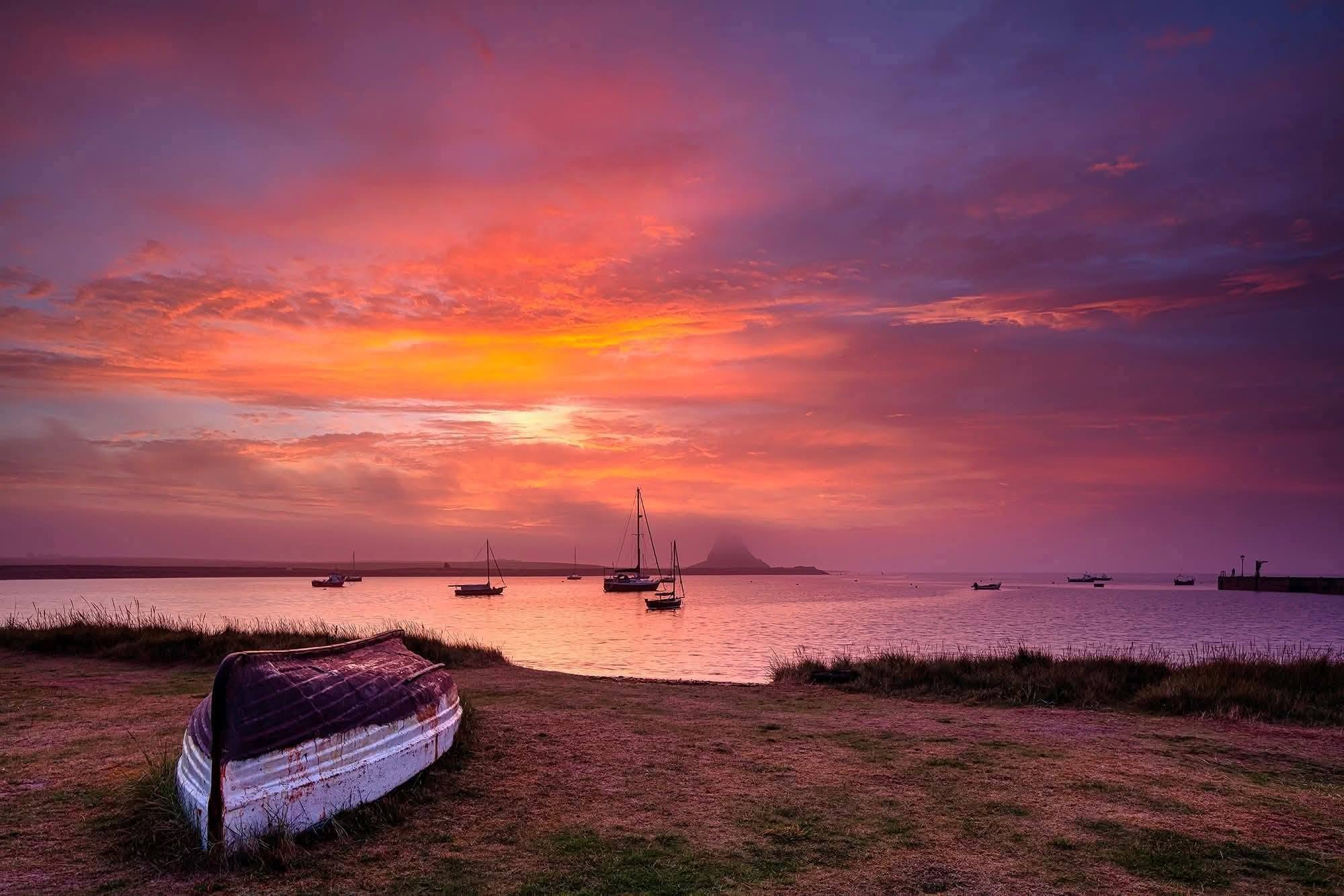 Campervan stays on Holy Island